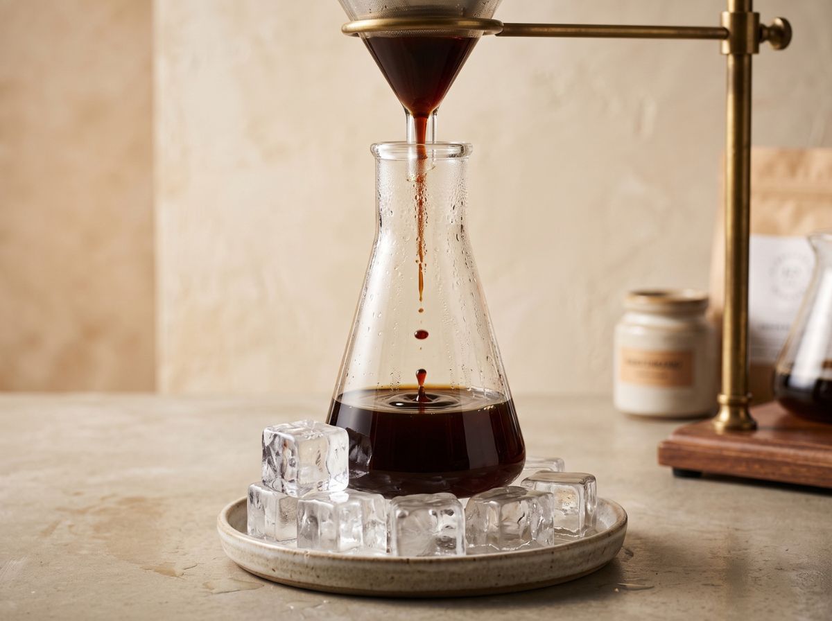 Specialty cold brew slow extraction